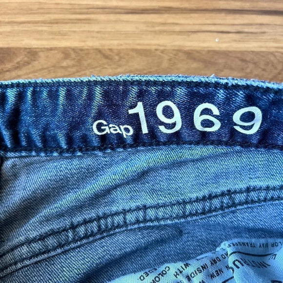 Gap 1969 Always Skinny High Rise Denim Ankle Jeans Size 27 R - Picture 5 of 8